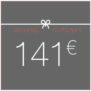 DOVANŲ KUPONAI 141€