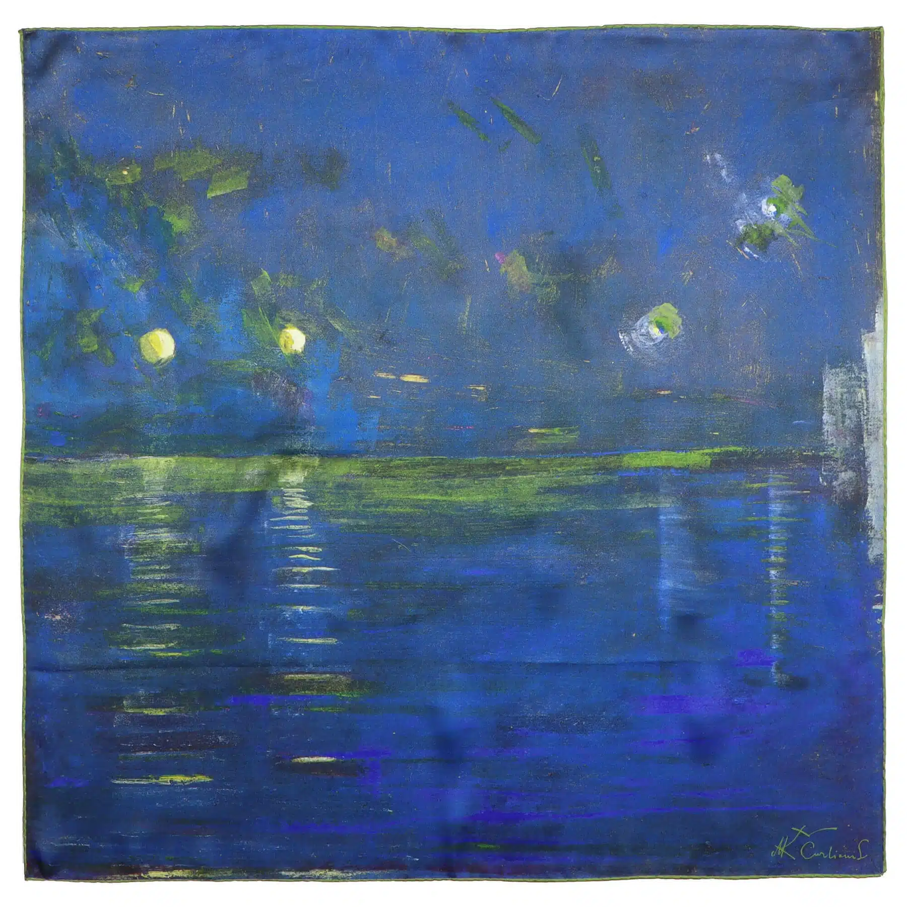 Šilkinė skarelė – „Pasaulio sutvėrimas V“