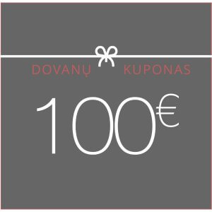 100 Eur vertės dovanų kuponas