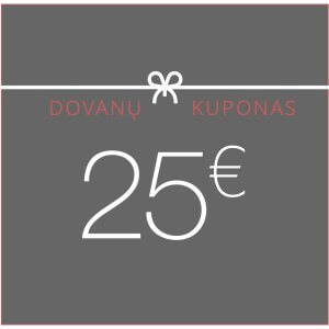 25 Eur vertės dovanų kuponas